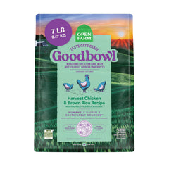 Open Farm Goodbowl con pollo y arroz, proteína de alta calidad para gatos