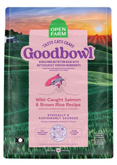 Open Farm Goodbowl ofrece nutrición equilibrada para gatos dentro o fuera de casa.