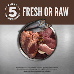 ORIJEN Regional Red, ingredientes tipo WholePrey con órganos