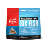 ORIJEN Seis Pescados en bolsa de 1.25 oz, premio sabroso para entrenamiento