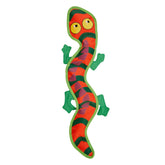 Outward Hound Fire Biterz gecko peluche, ideal para juego interactivo y mordidas moderadas.