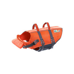 Outward Hound Granby Splash chaleco naranja para perros, flotación confiable para nadar