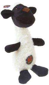 Outward Hound Scruffles cordero peluche, suave y divertido para juego diario