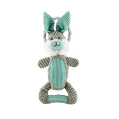 Outward Hound Scrunch Bunch Conejo Interactivo, ideal para tirar y abrazar