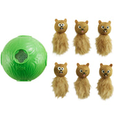 Outward Hound Snuffle N' Treat Ball balon intermedio para perros y estimula el olfato