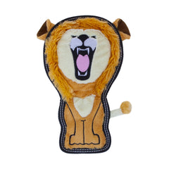 Outward Hound Tough Seamz León, juguete peluche duradero para juegos de agarre y búsqueda