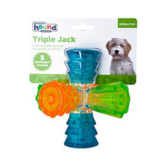 Outward Hound Triple Jack: tres colores y sonidos diferentes para estimular el juego