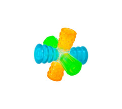 Outward Hound Triple Jack: juguete interactivo con sonidos variados para perros