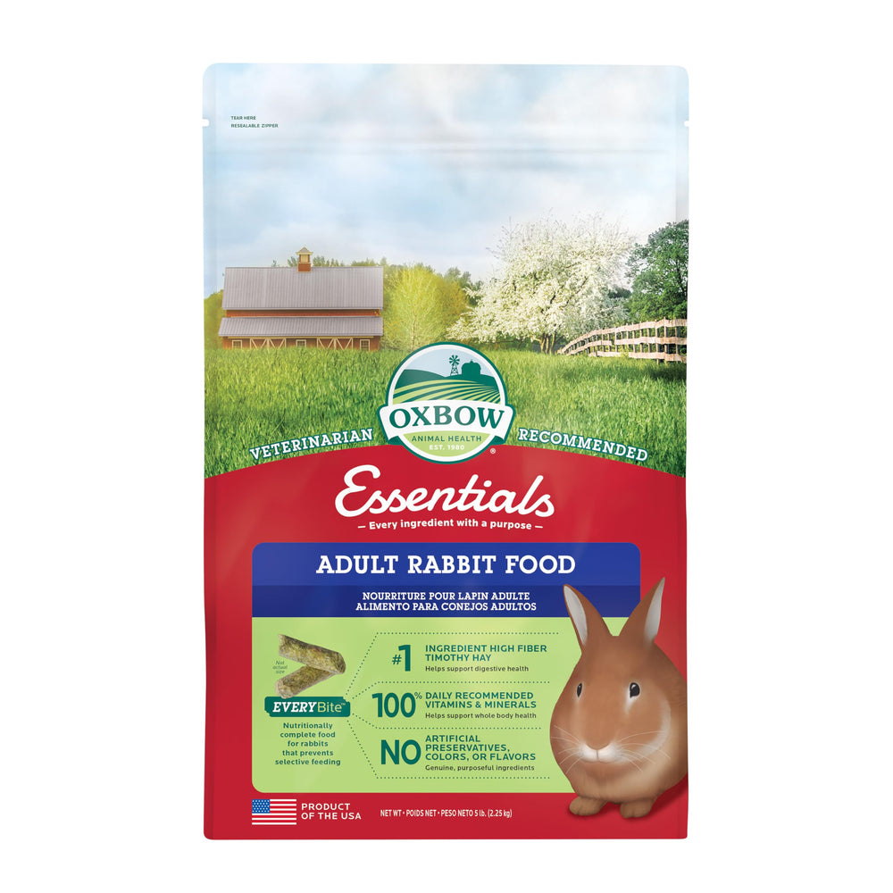 Oxbow Essentials Conejo Pellets Adulto: alimento diario equilibrado para conejos.
