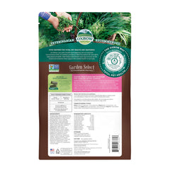 Oxbow Garden Select envase de 4 libras, práctico para alimentación diaria.