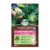 Oxbow Garden Select para conejos jóvenes, pienso de alfalfa con alta fibra para crecimiento saludable.