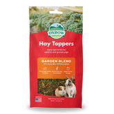 Oxbow Hay Toppers Garden Mezcla: envase visible para enriquecer la ración diaria