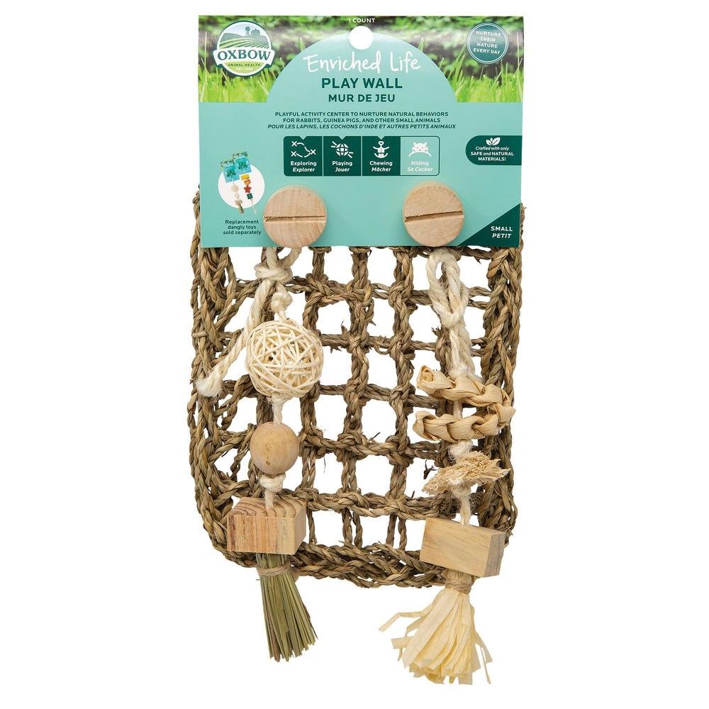 Oxbow Enriched Life Play Wall: pared de juego interactiva para conejos y cobayas
