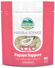 Oxbow Papaya Support tableta digestiva para conejos y cobayos