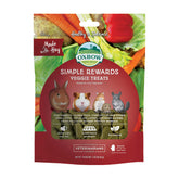 Oxbow Recompensas Simples Zanahorias y Pimiento para conejos y cobayas, snack natural.