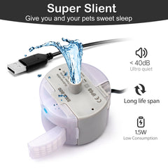 Bomba SMA-800 de OYES, USB, versátil para adaptadores y cargadores.