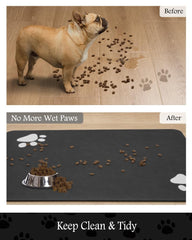 PADOOR alfombrilla impermeable con fondo anti manchas protege el suelo.