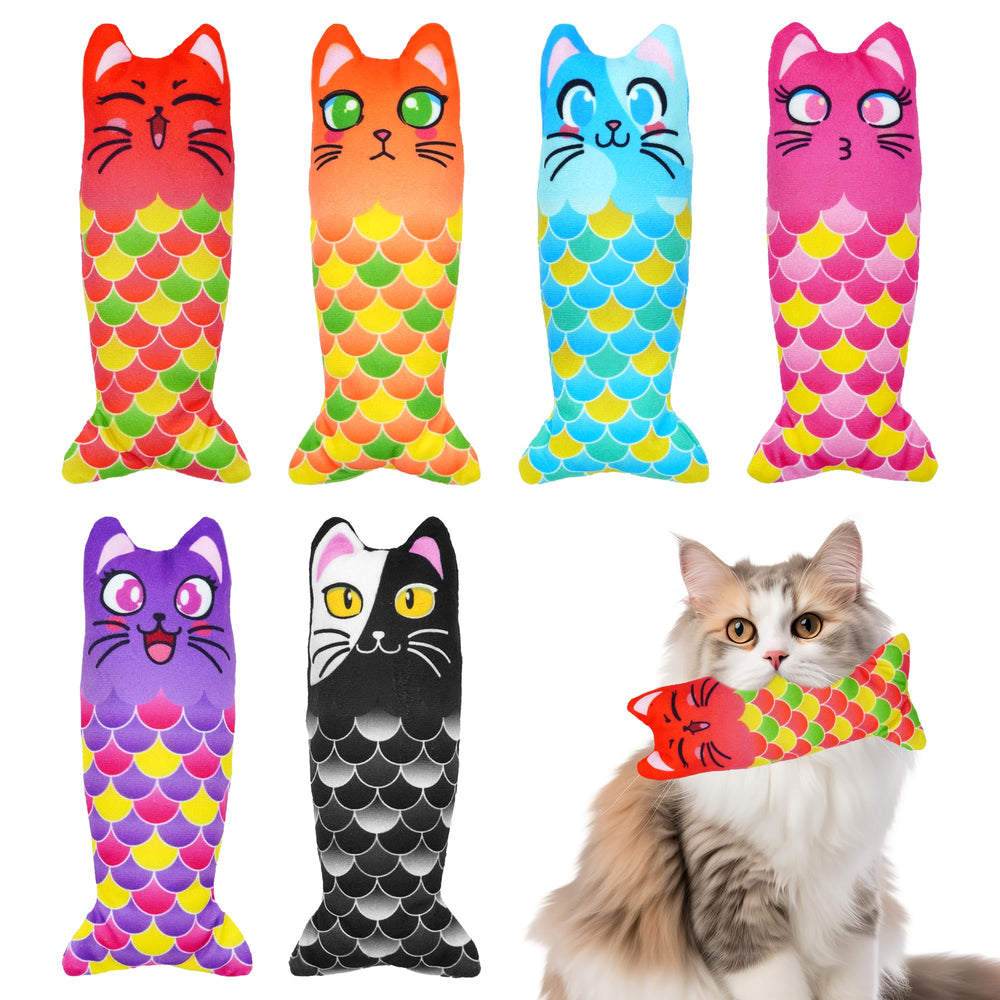 Pai Sence juguetes gatos indoor grandes con catnip para juego activo