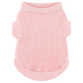 Paiaite camiseta perro pequeno rosa estirable para paseos comodos