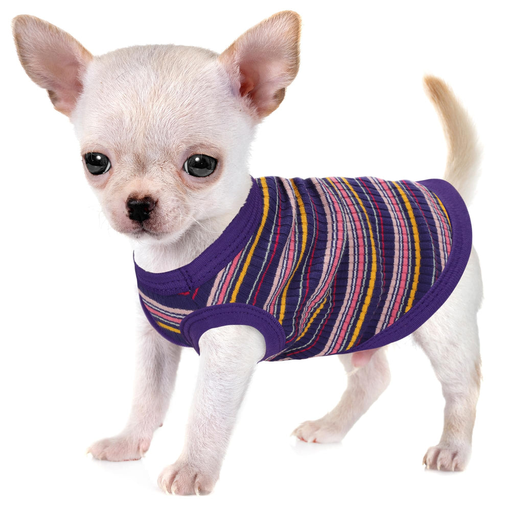 Paiaite camiseta perro rib algodón 100% – suave y cómodo para uso diario.