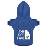 Paiaite sudadera con capucha para chihuahua azul, frente, abrigo cálido para paseos