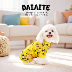Paiaite pijama perro, resistencia a arrugas para un aspecto limpio.