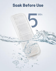 Papettly carbón-activado elimina olores y reduce impurezas en el agua