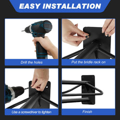 Paterr sistema fijacion pared para equipamiento ecuestre, instalación sencilla.