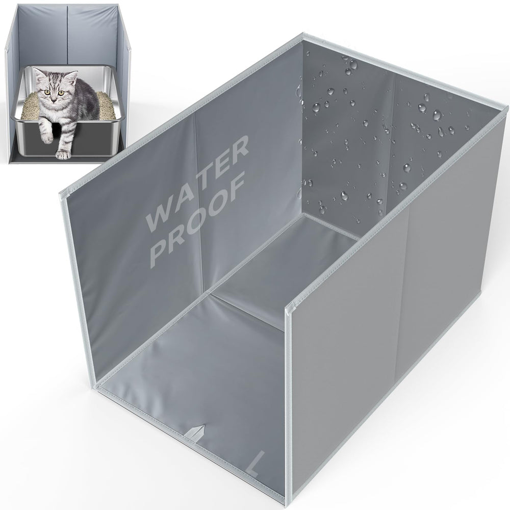 Paw Libero caja arena recinto abierto para movimientos amplios y limpieza sencilla.