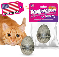 Pawbreakers Catpurry Egg empaquetado listo para juego interactivo de gatos
