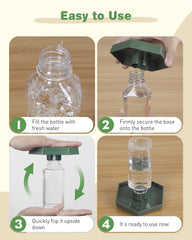 Pawfly bebeder automatico dragones barbudos: agua fresca sin esfuerzo.