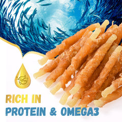 Pawmate Omega-3 Pelaje Brillo: favorece piel sana y pelaje suave.