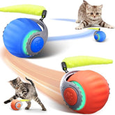 PawsomeFinds bola interactiva de velocidad para gatos en interiores