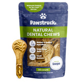 Pawstruck paquete dentales naturales para perros, ideal para aliento fresco