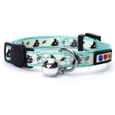 Pawtitas collar brillo nocturno para mayor visibilidad del gato