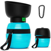 Pecute botella-agua portatil para perro, facilita la hidratación en paseos