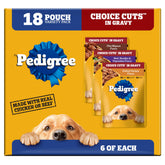 Pedigree Bocados Seleccionados en Salsa para adultos, ideal como comida completa.