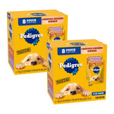 Pedigree, cena picada húmeda en sobre, lista para degustación de perros adultos.