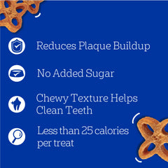 Cuidado de encías: Dentastix Chunx para soporte dental diario.