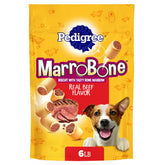 Pedigree MarroBone sabor carne real, premio sabroso para perros pequeños