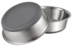 Peggy11 comedero para perros antideslizante de acero inoxidable con capacidad de 7,6 tazas.