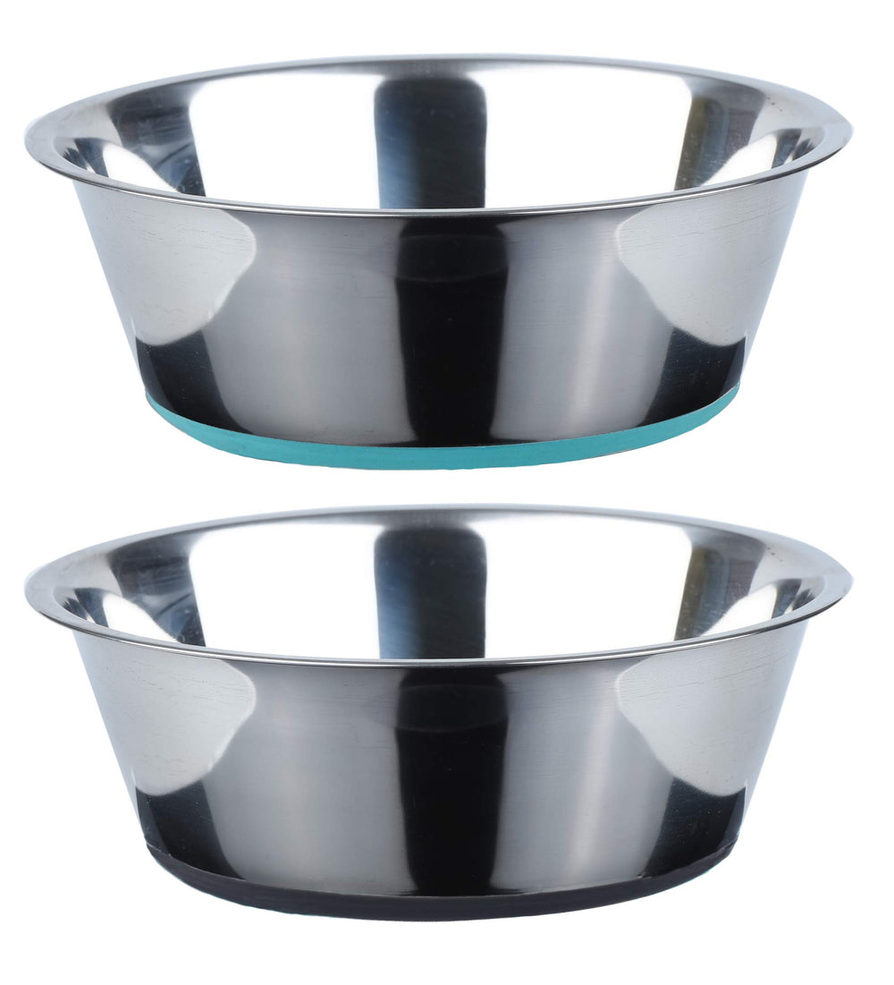 PEGGY11: tazones antideslizantes de acero inoxidable para perros, estables y sin derrames.