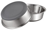 Peggy11 tazones antideslizantes de acero inoxidable para perros, ideales para comidas sin desorden