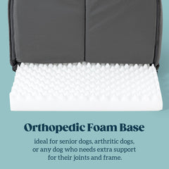 Pelzin cama para perros con espuma ortopedica en panales, soporte articular.