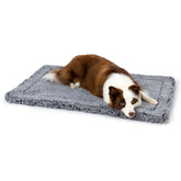 PELZIN Stoutwool: cama indestructible para jaula de 36 pulgadas, ideal para perros grandes.