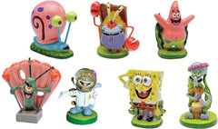 Penn-Plax SpongeBob, figura para acuario, decoración temática segura para peceras.