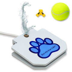 Fuente pedál para perro de Pet Fit For Life, hidratación fácil al alcance de la pata.