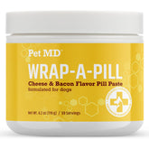 Pet MD Wrap A Pill pasta cremosa de queso y bacon para ocultar pastillas