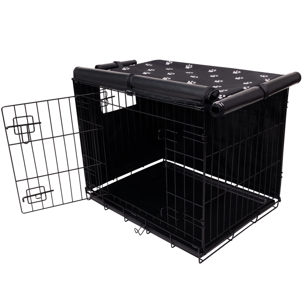 Pet Prime funda jaula perro 30 pulgadas: protección contra viento y polvo para uso diario.