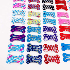 Clips PET SHOW de aleación brillante, colores variados para estilo.